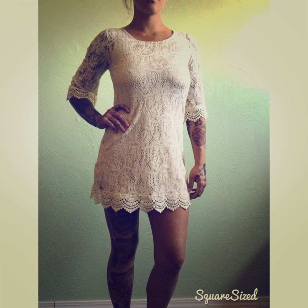 SOLD Lace Mini Dress